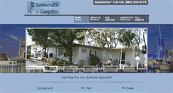 Desktop Screenshot of campgroundwinterhaven.com